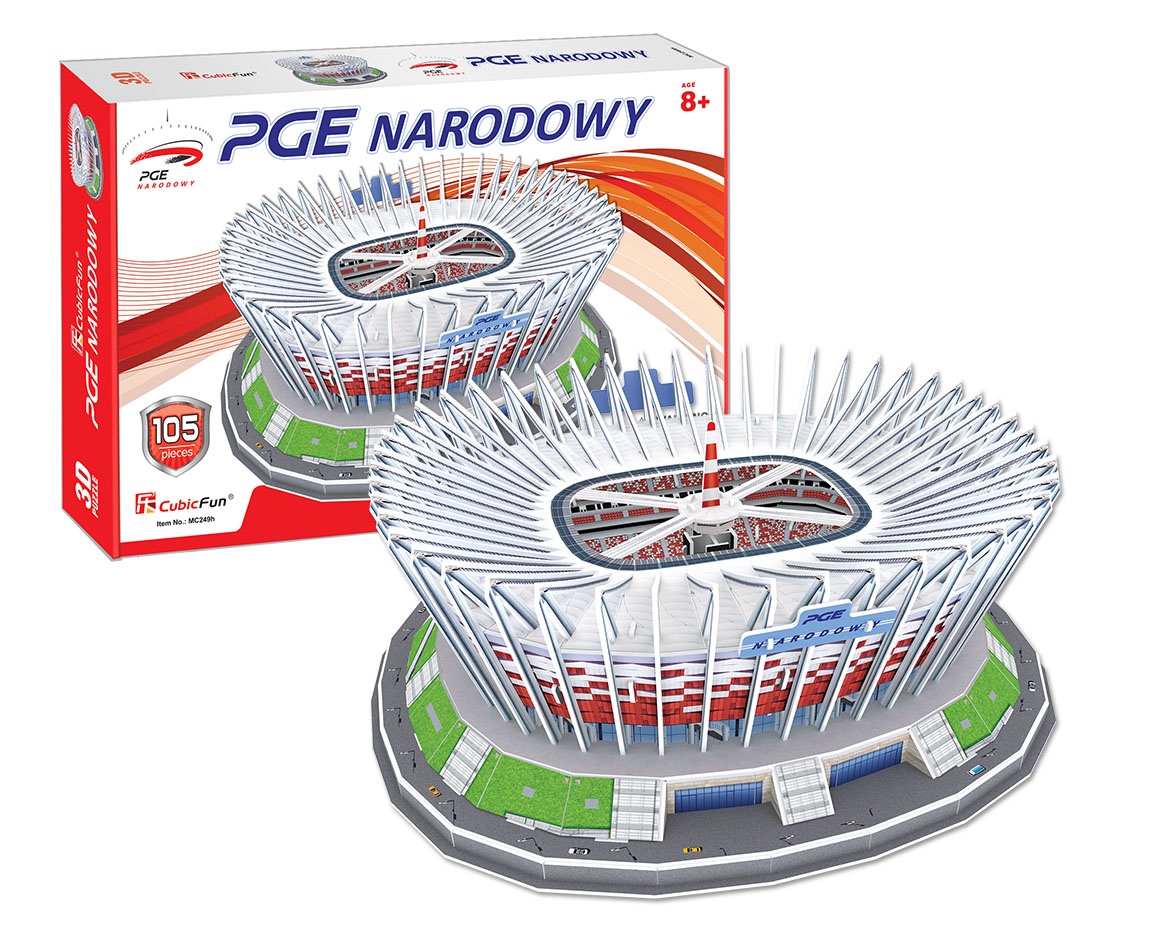 3D-Puzzle DANTE Cubic Fun PGE Narodowy 20249 02491 NEW-34152
