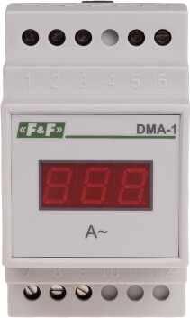 Stromstärkenanzeige DMA-1 Digital Eine Phasenanzeige halb-mittel F&F Stroms