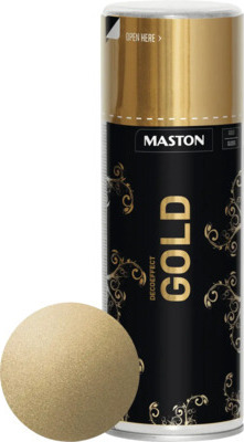 Maston Oy Sprühlack Maston Deko-Effekt gold 400 ml