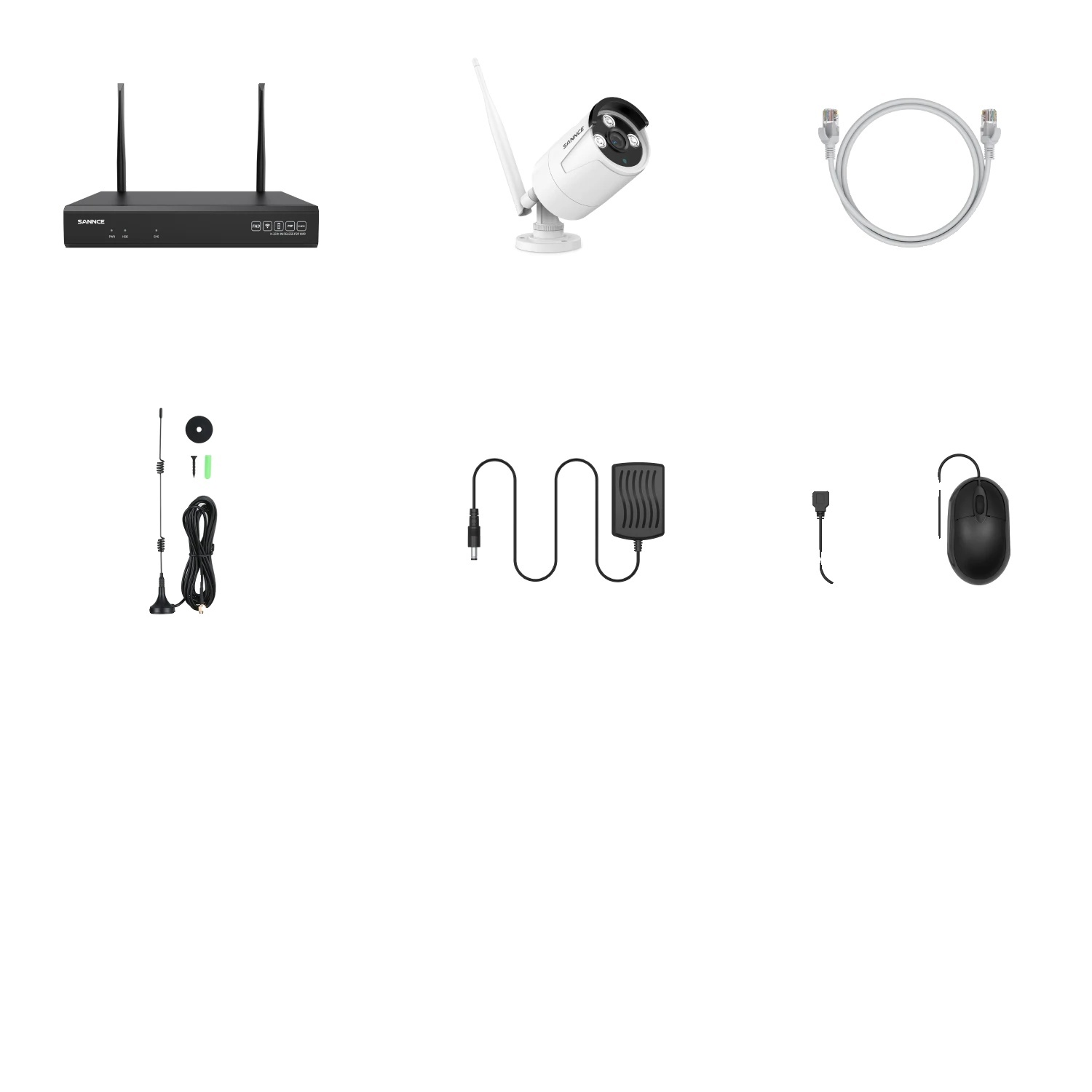 Bezdrôtový kamerový systém, rozlíšenie 5 MP, audio-video dohľad