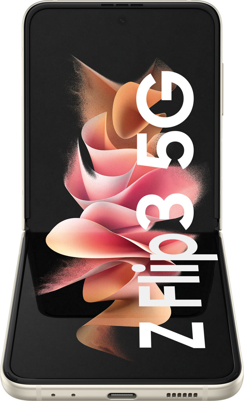 Samsung Galaxy Z Flip3 5G 256 GB Dual-Sim Cream Prijateľné