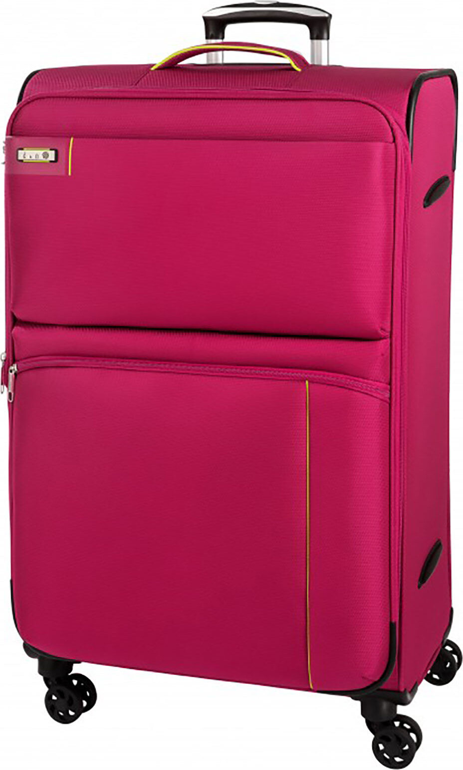 d & n lederwaren d&n Travel Line 6704 4-Rollen-Trolley 75 cm - pink 6774-04