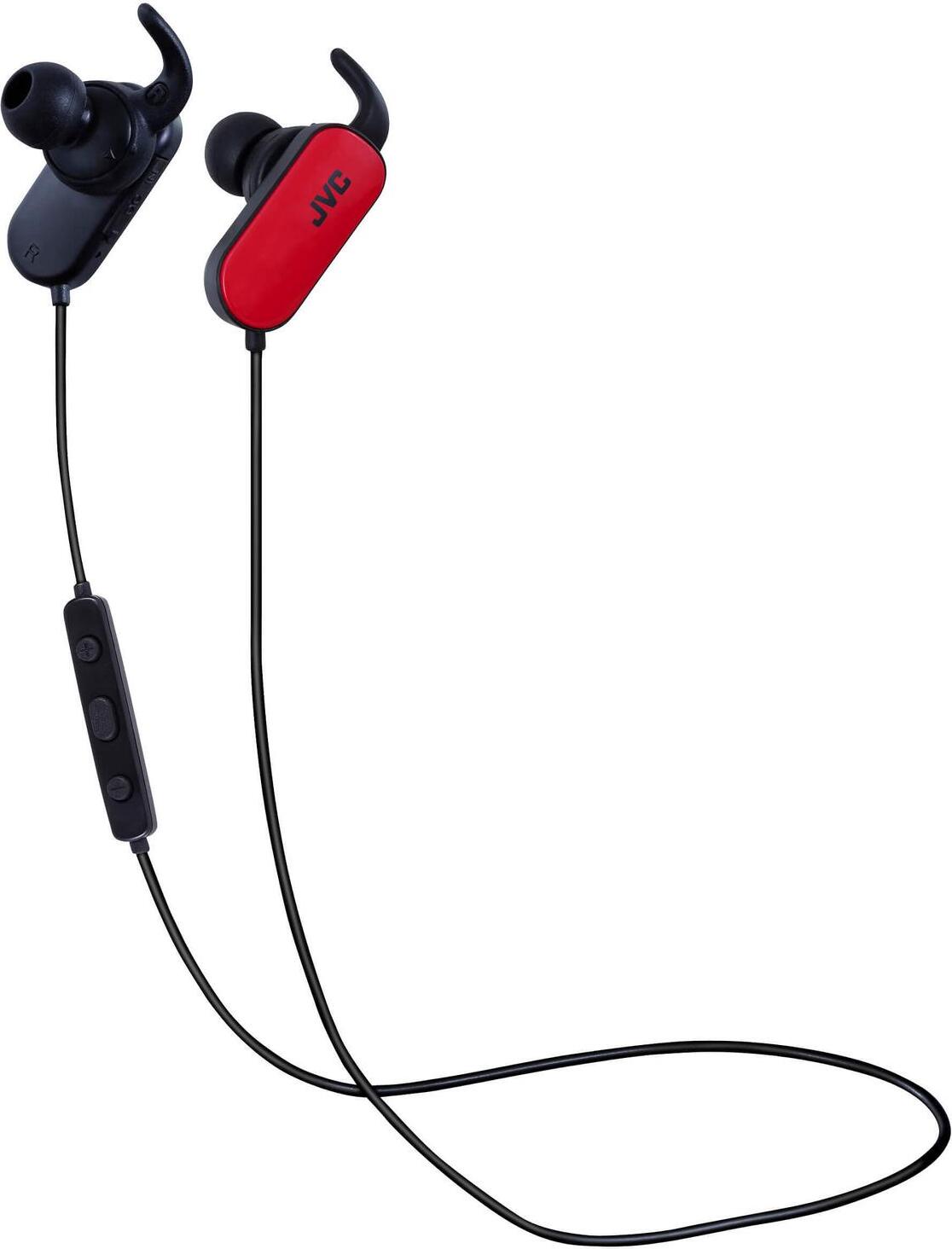 JVC HA-EBT5-R, Bezdrôtový, 20 - 20000 Hz, Športy, 15 g, Slúchadlá s mikrofónom, Čierna, Červená