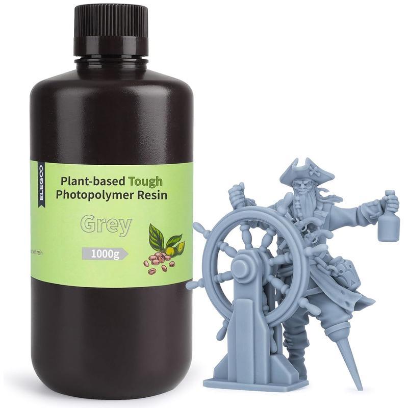 ELEGOO Pflanzenbasiertes Resin 1KG, Grau