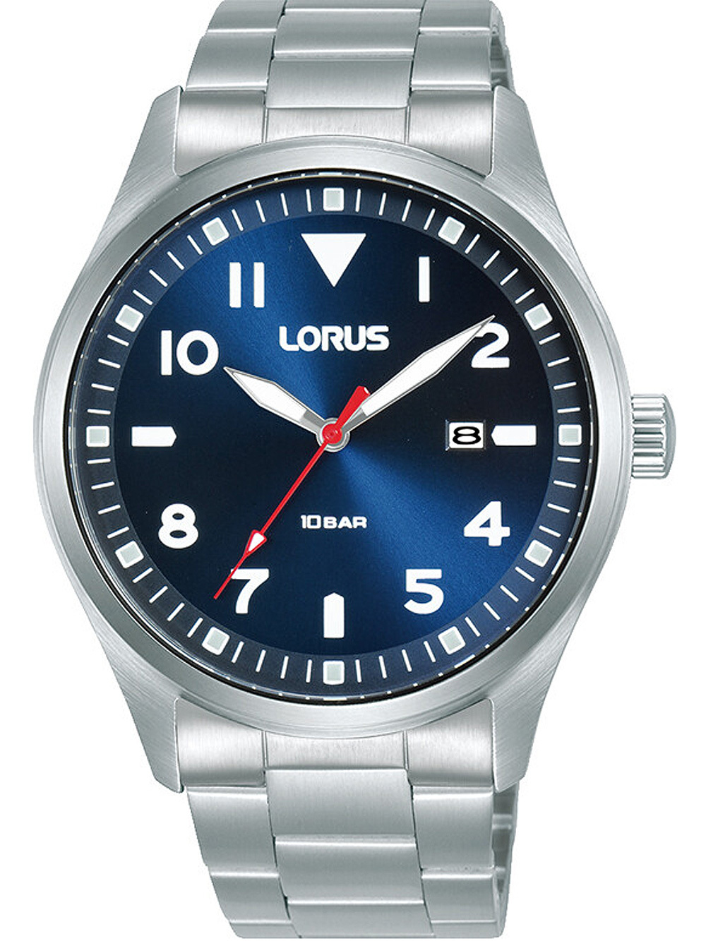 Športové pánske hodinky Lorus RH925QX9 42 mm 10ATM