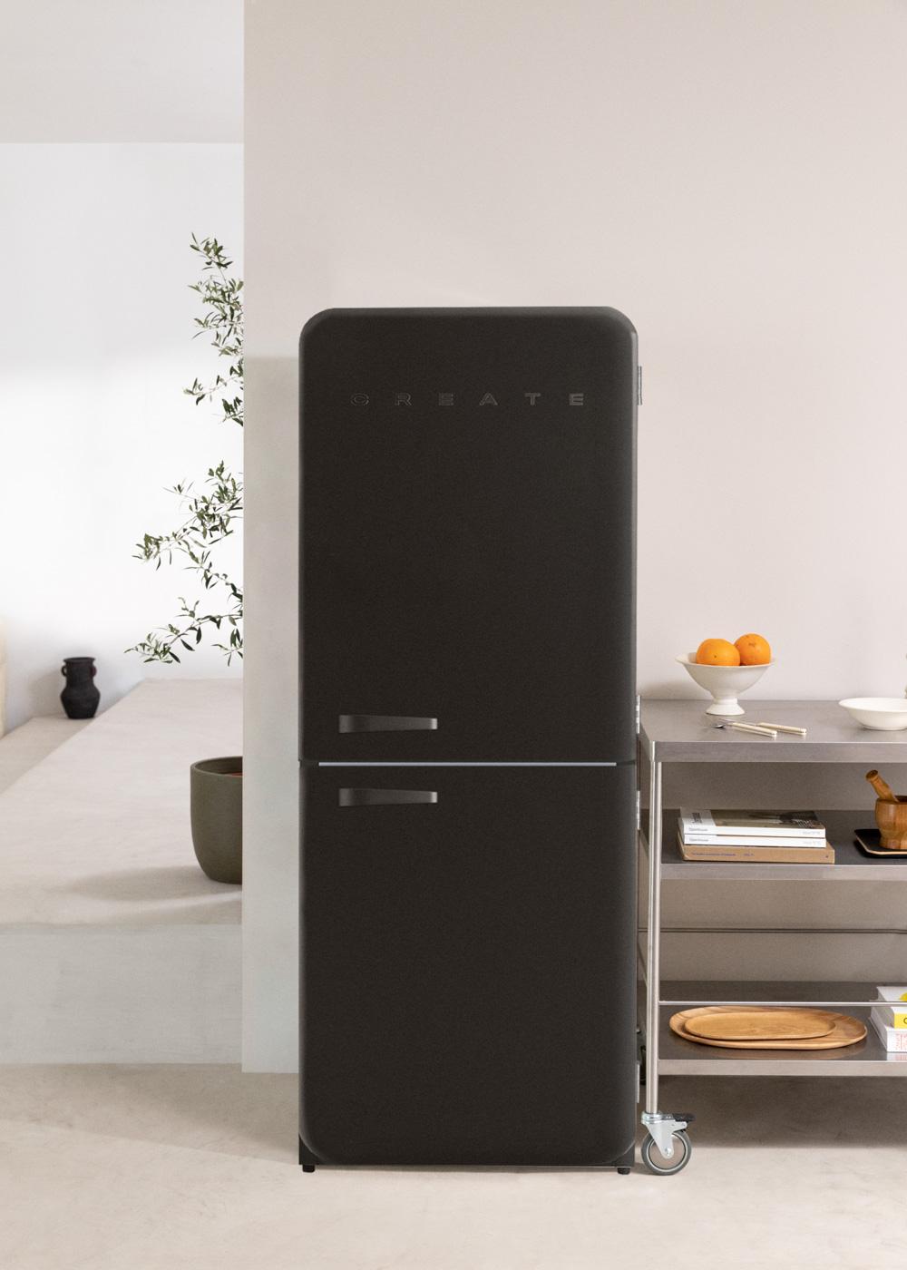 FRIDGE RETRO COMBI 401L - Retro-Stil Kombikühlschrank Image