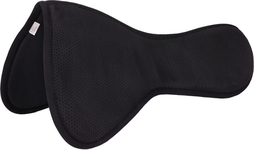 QHP Sattelunterlage Air Mesh, Farbe:Schwarz, Größe:Warmblut QHP-3221 ZW 5