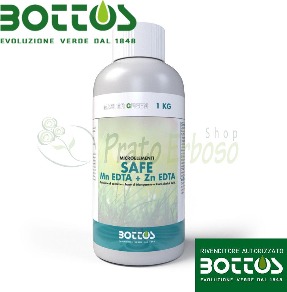 Bottos Safe Mn EDTA und Zn EDTA - 1 kg Flüssigdünger für Rasen Safe-1