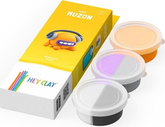 HEY CLAY Aliens Musik Modelliermasse, Außerirdischer Musik