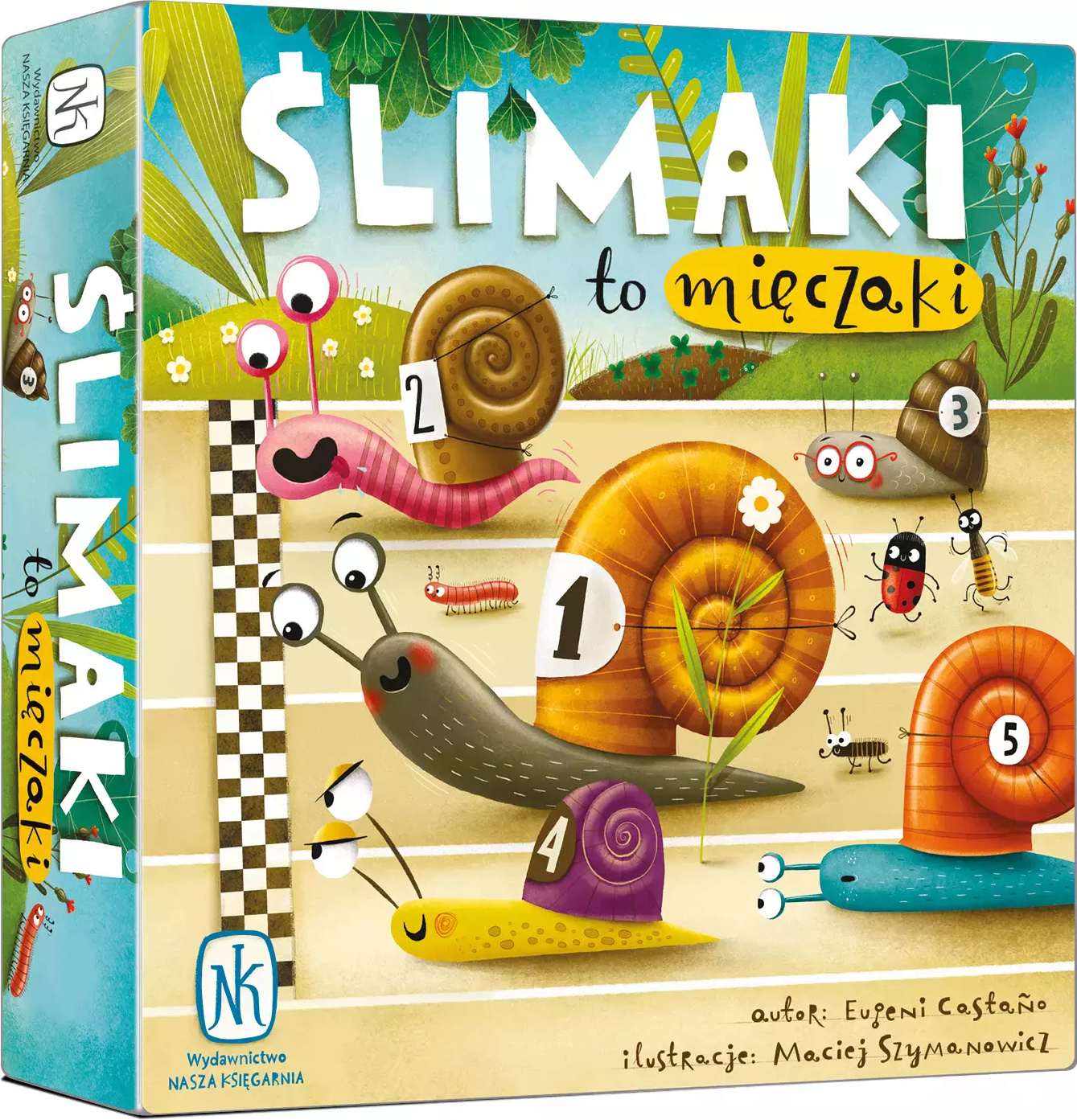NASZA KSIGARNIA Schnecken sind Molluscs, die unsere Buchhandlung spielt