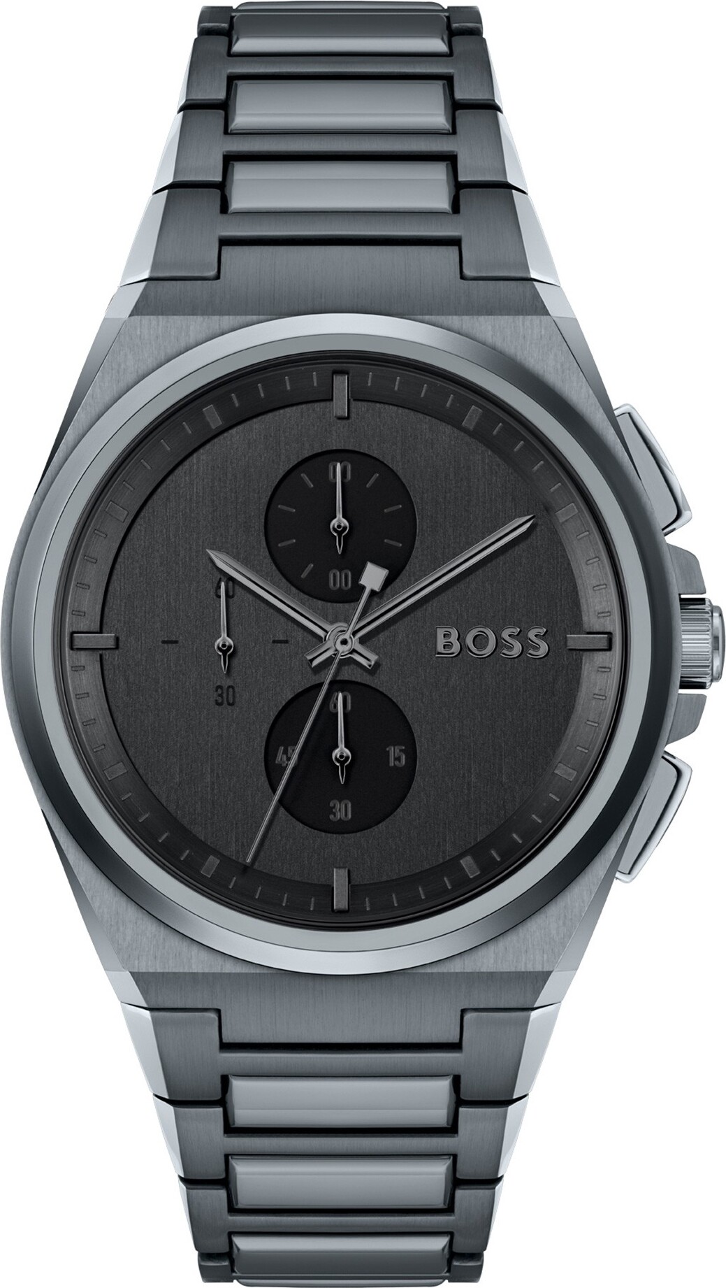 BOSS Herren Steuern Sie GQ Watch, Grau 44344-1