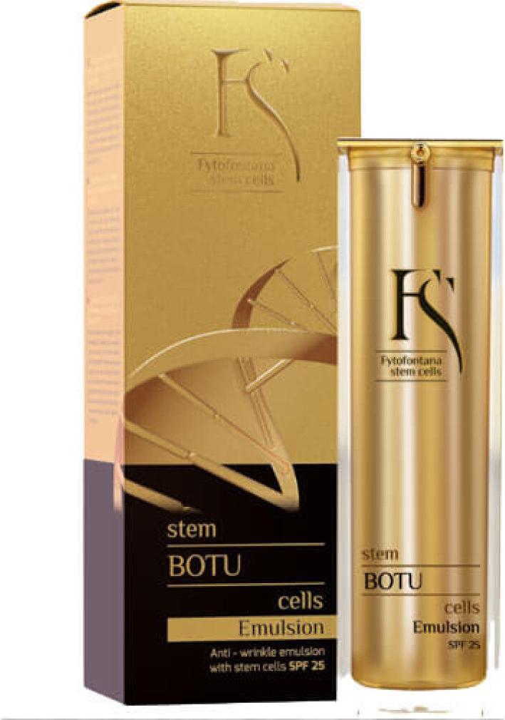 Fytofontana Stem Cells - Anti - Falten Emulsion mit Stammzellen SPF 25 - Emulsionen Stammzellen gegen Mimikfalten 30ml