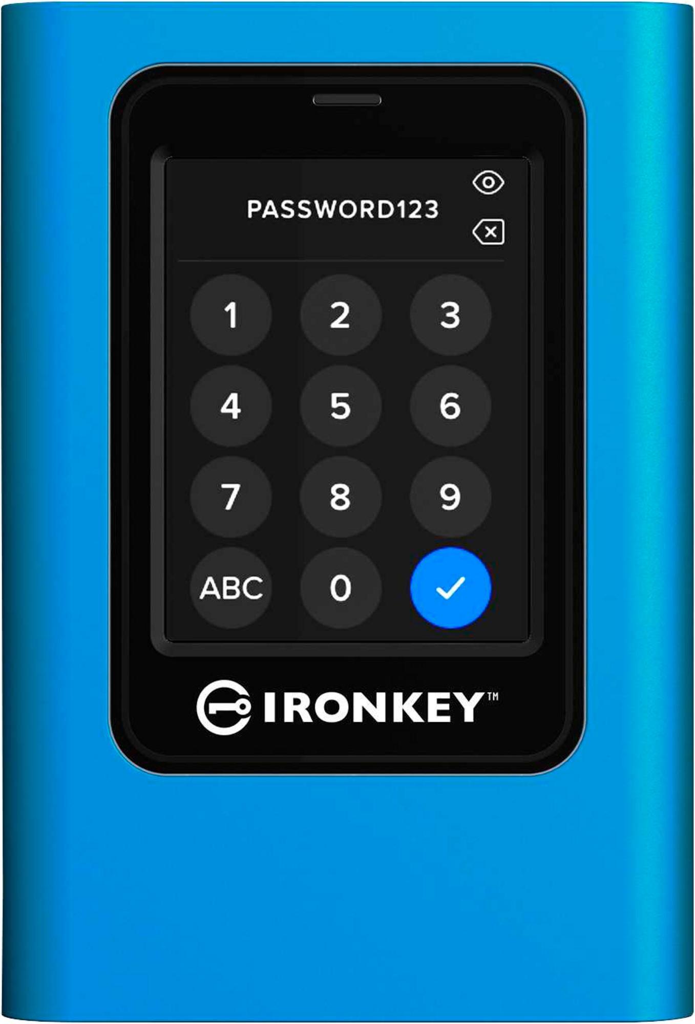 Kingston IronKey Vault Privacy 80 7.68 TB, SSD, (USB-C 3.2 Gen 1 (5 IKVP80ES/7680G