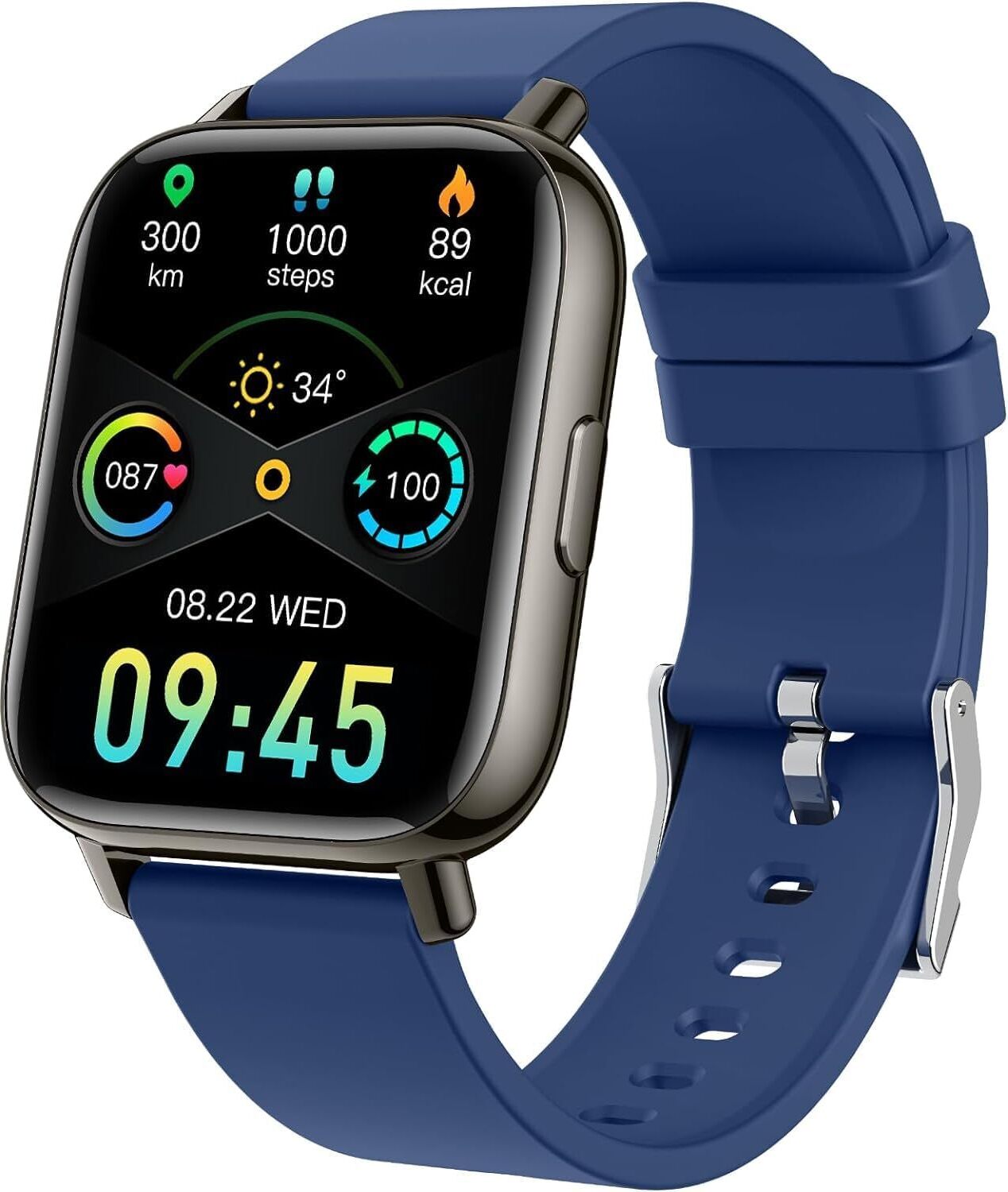 uaue GPS-Funktionalität zur präzisen Aktivitätsverfolgung, Fitness-Tracker-Funktionen zur Überwachung von Schritten, Kalorienverbrauch und Herzfrequenz