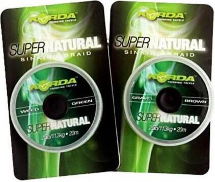 Korda Vorfachmaterial Super Natural Vorfachmaterial (braun) Tr.-Kr. kg: 18 KSNB