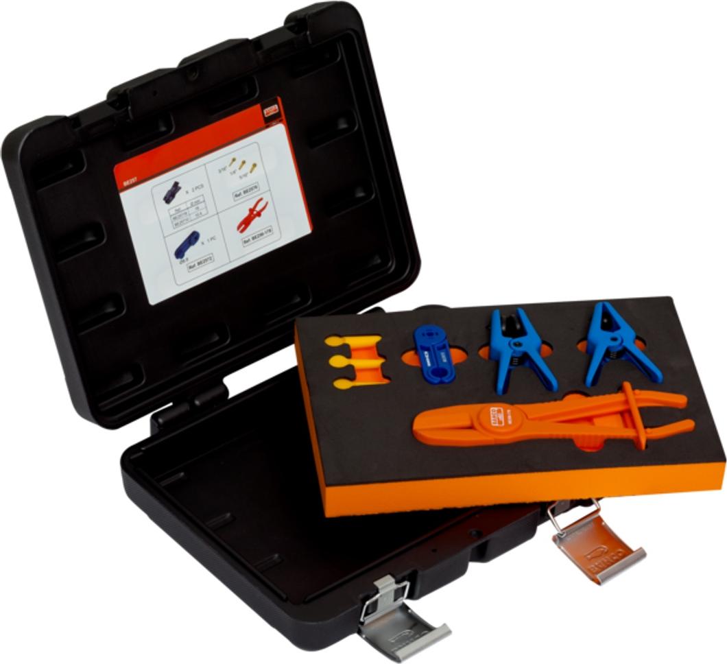 Bahco Werkzeugsatz zum Abklemmen und Abdichten von Schläuchen, Art.Nr. BE257