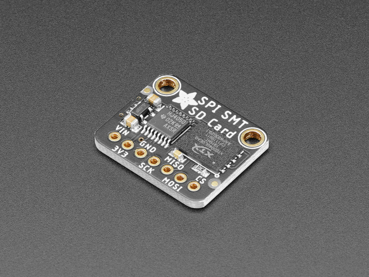 Adafruit SPI Flash SD Karte - XTSD 512 MB Schreibgeschwindigkeit Klasse 8 FAT Formatierung 4899