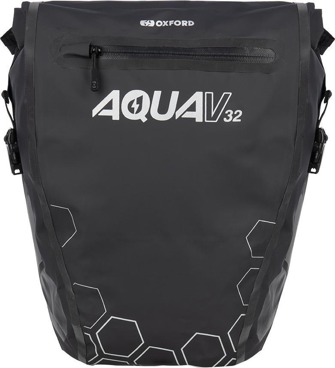 NOX Wasserdichte Fahrradtasche 32 Liter – Doppelte Fahrradtasche wasserdicht – Allwetter-Fahrradtasche Oxford Aqua V32 OL944