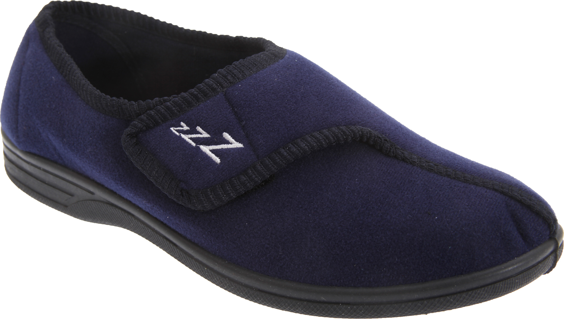 Knights Lynx Pantofole Uomo Navy - Modello Doppio Rinforzo, Materiale Sintetico, Suola In Tessuto, Taglia 44