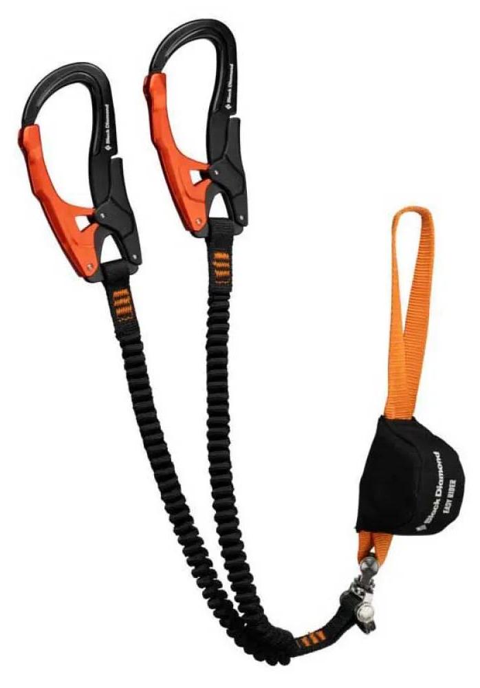 Black Diamond Easy Rider Lanyards Und Energieabsorber Orange Orange One Size 620108-0000-ALL