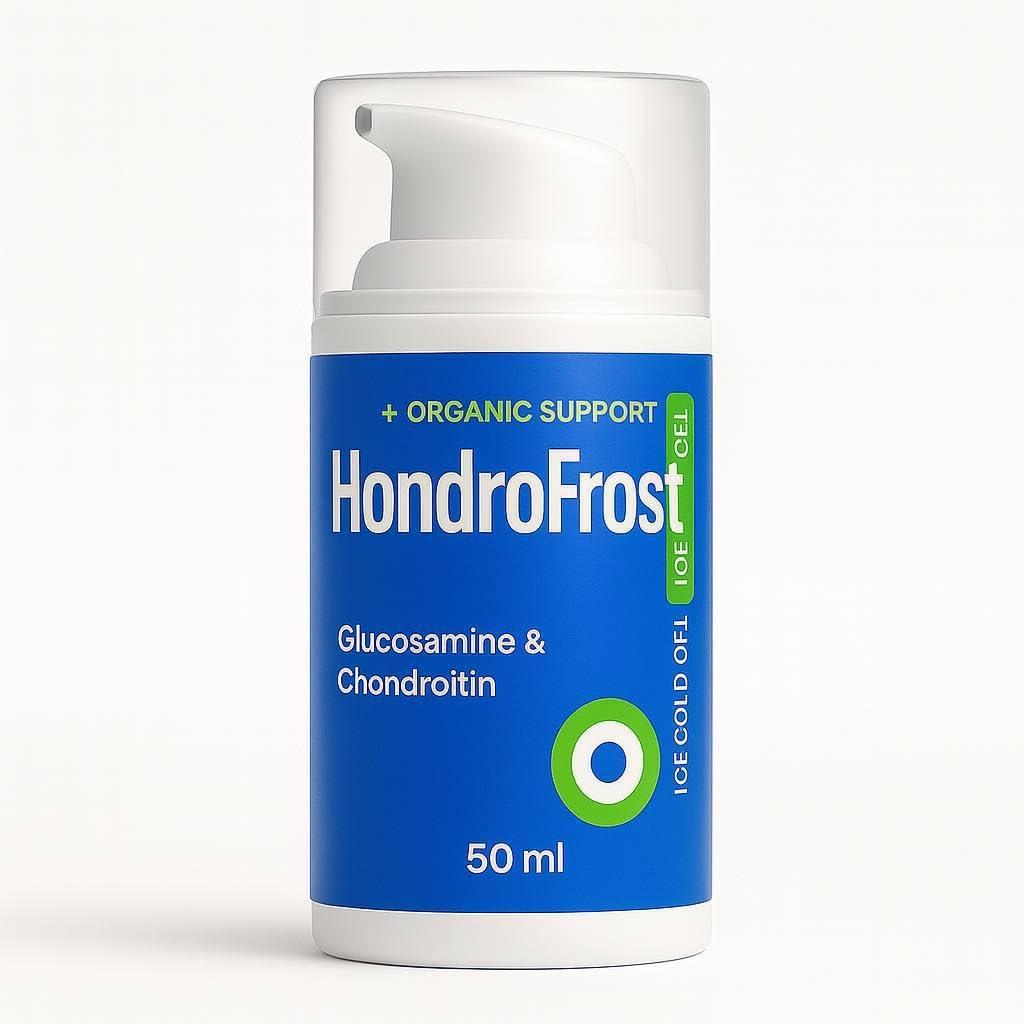 GLOBAL D LTD HondroFrost Gelenkcreme 50ml – Kühlende Schmerzcreme zur Pflege von Gelenken und Muskeln bei Verspannungen & Bewegungsschmerzen