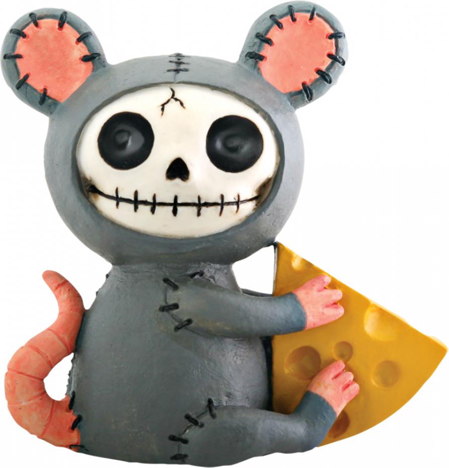 Horror-Shop Kleine Furrybones Figur Muenster - die Geschenkidee für Gothic Fans 51312