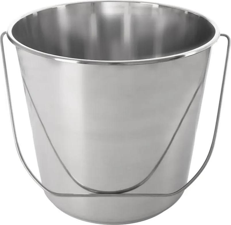 KOTARBAU® Seau en Acier Inoxydable 10 L Seau Alientaire Seau de KOTARBAU® Seau en Acier Inoxydable 10 L Seau Alientaire Seau de