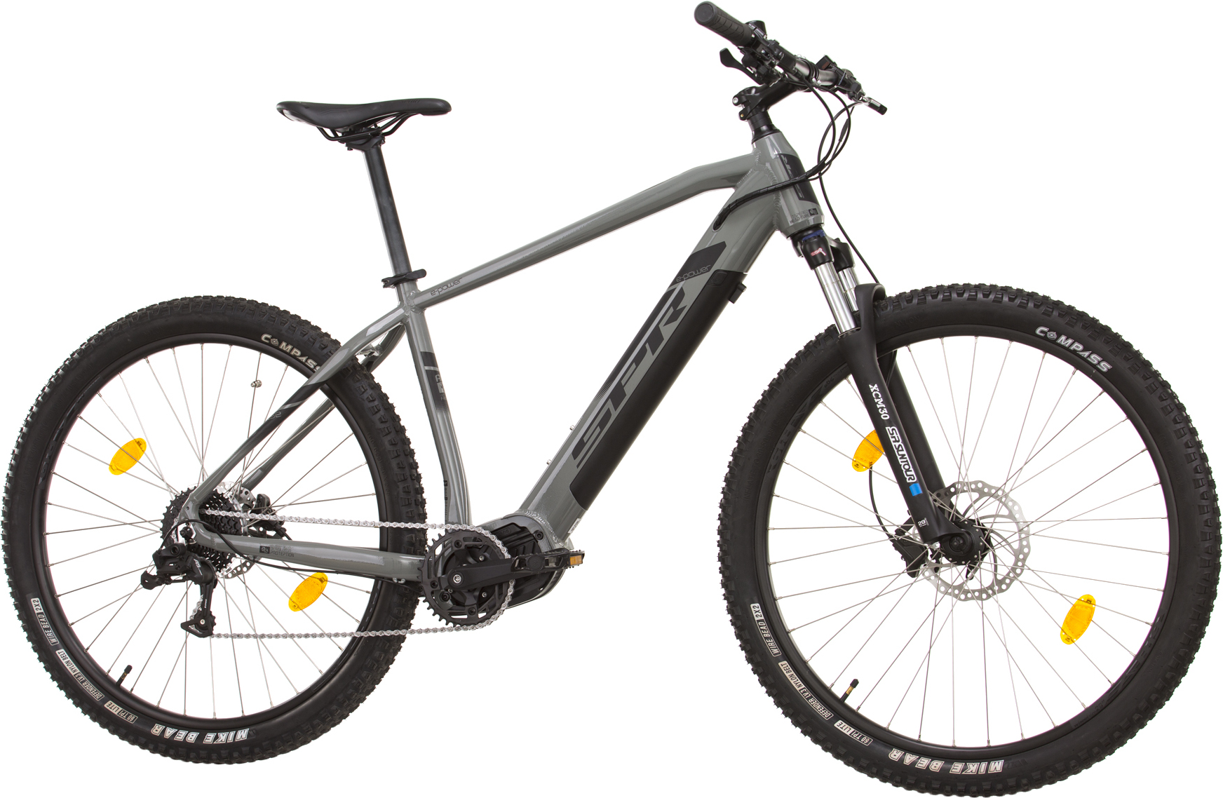 Multibrand Distribúcia SPR E-MTB Pulse e-bike elektrický bicykel hliník 29 palcov, horský bicykel s centrálnym motorom 250W, batéria 36V dobíjateľná batéria