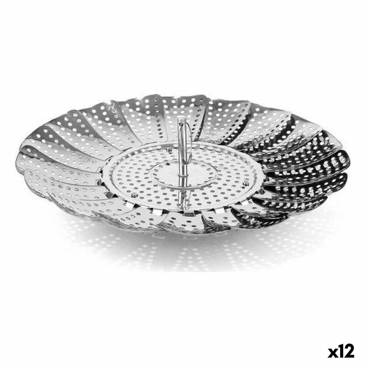 Dampfgarer quttin Edelstahl 14 cm (12 Stück) (22,5 x 14 cm)