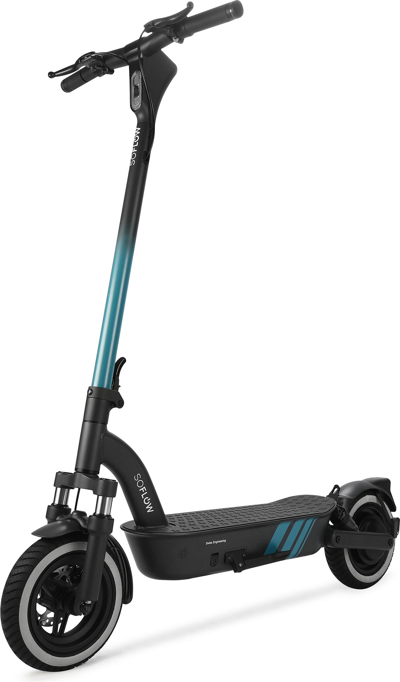 SoFlow SO4 PRO GT E-Scooter mit Straßenzulassung, ABE, 20 km/h, 100 km Reichweite, 10 Zoll