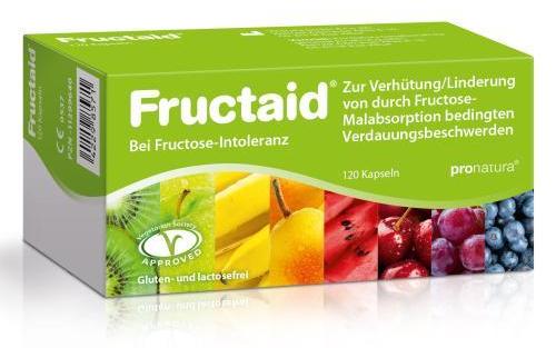 Pro Natura Fructaid Kapseln bei Fructose-Intoleranz, 120 St. Kapseln 11299640