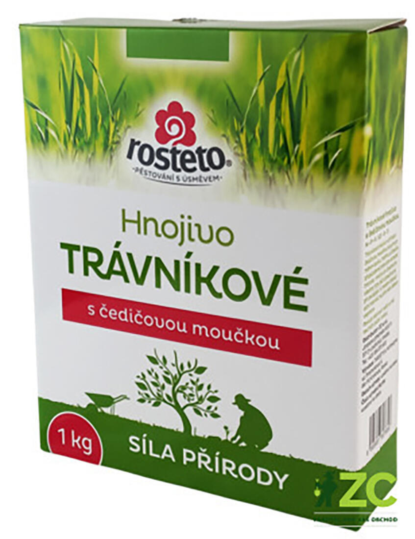 Dünger ROSTETO mit Basalt-Rasengrasmehl 1kg
