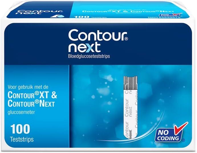 Merkloos Sicherheitstechnik-Zubehör Contour Next Teststreifen 100 Stück