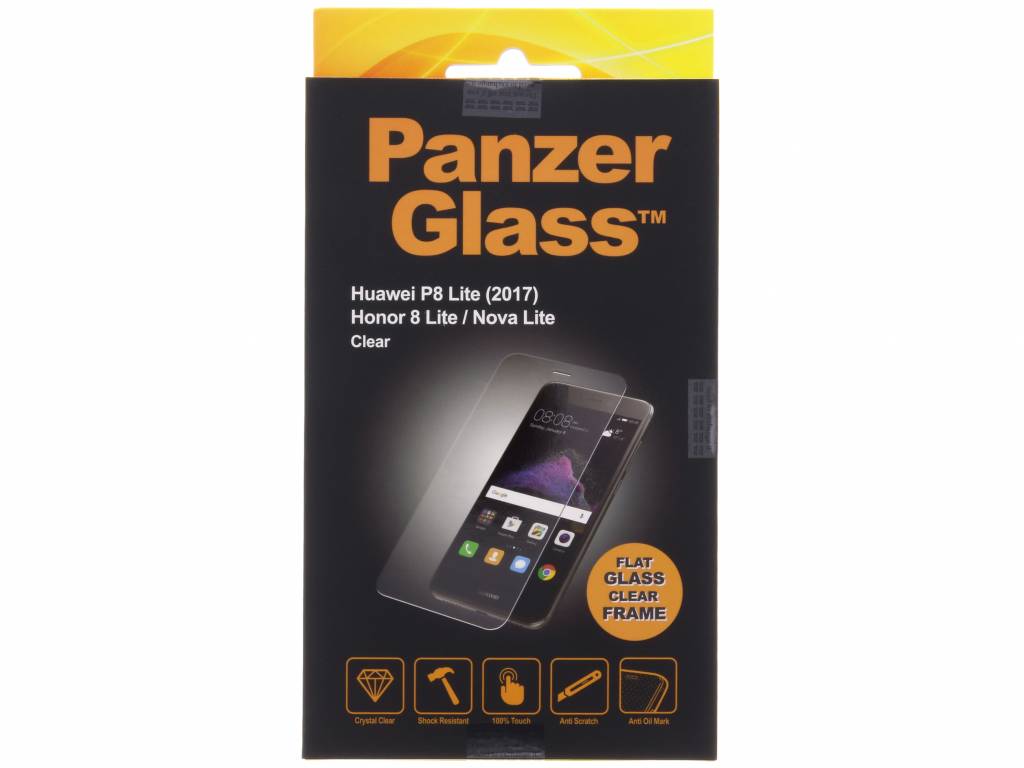 Ochranné sklo PanzerGlass kompatibilné s Huawei P8 Lite (2017)
