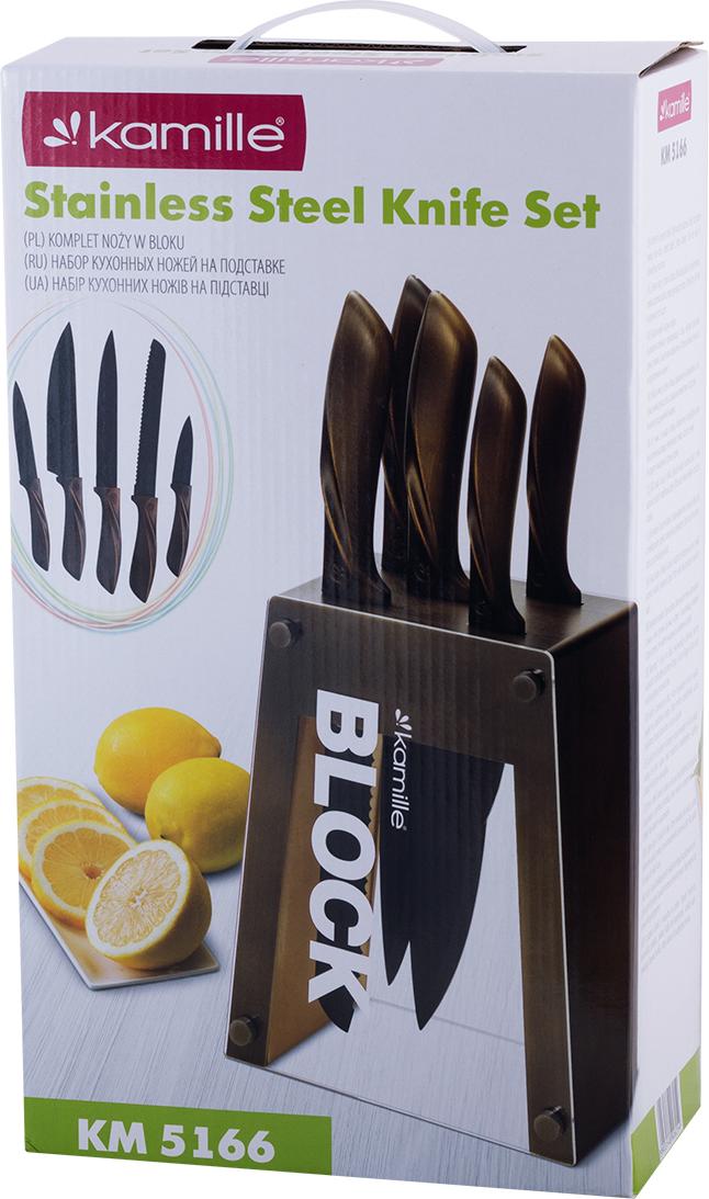 Messer Im Block Messerset Küchenmesser Kamille