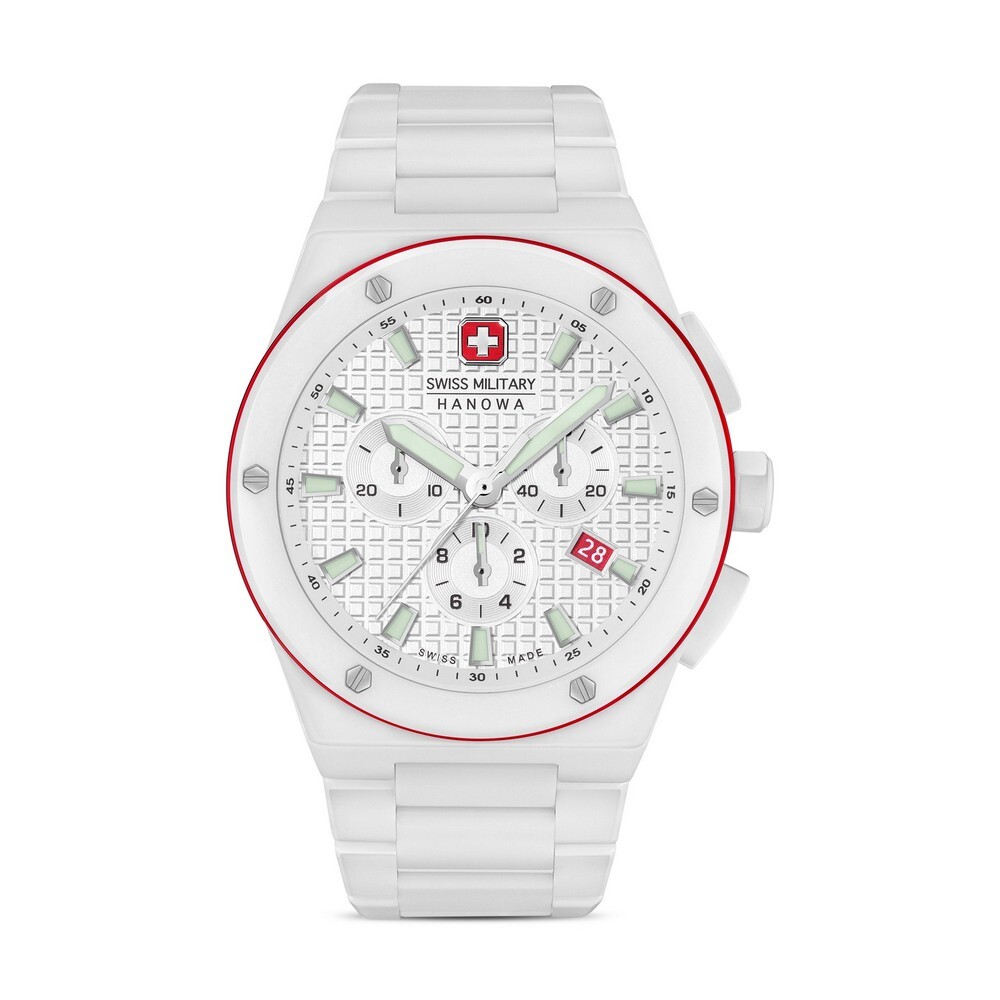 Swiss Military Hanowa - SMWGI0002284 - Náramkové hodinky - Pánske - Quartz - SIDEWINDER CERAMIC