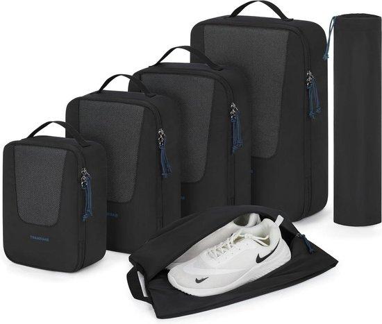 Famanu Reiseorganizer Set 4-teilig - Kompressionsverpackung für Koffer SHSHOP