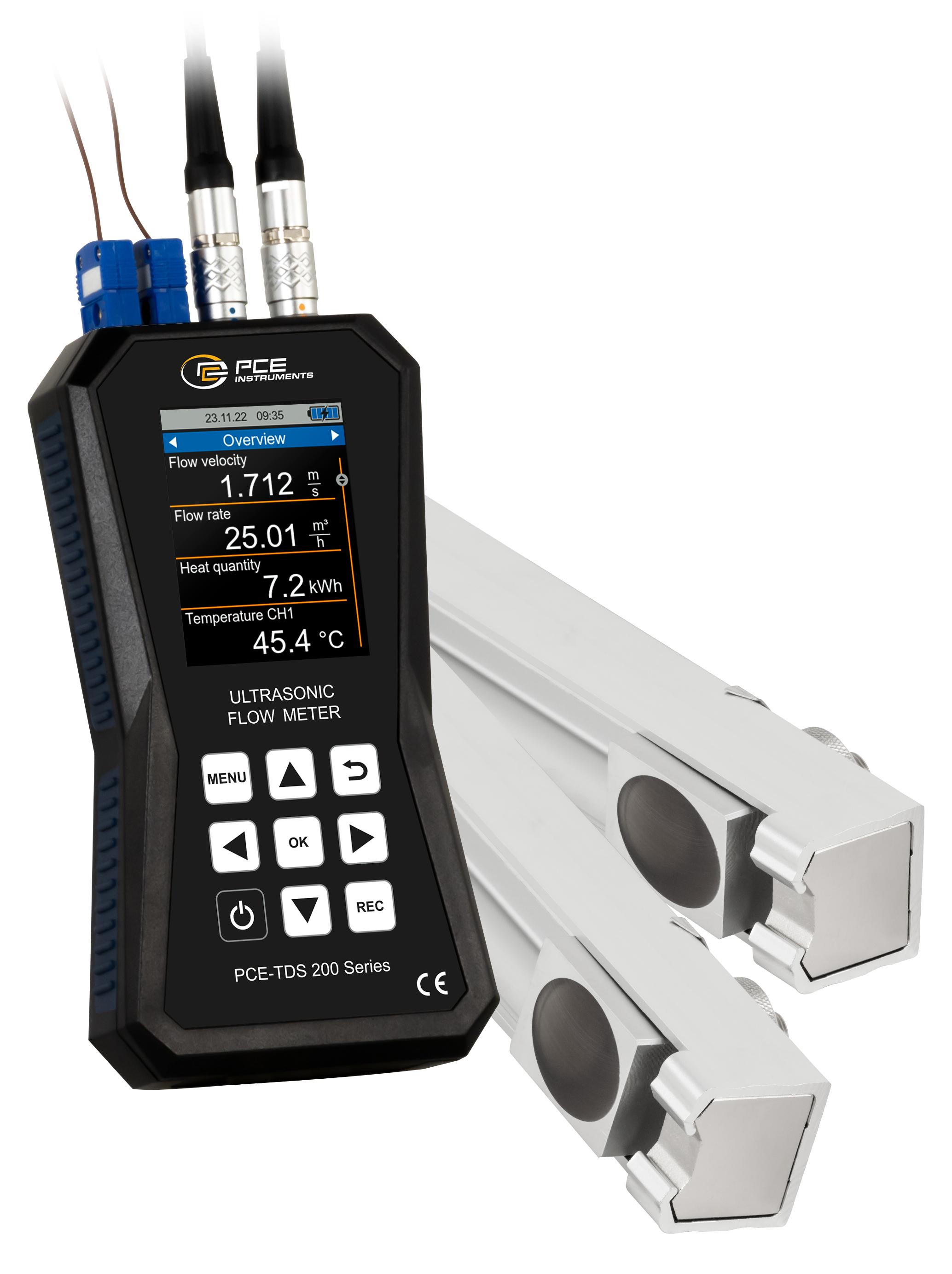PCE Instruments Ultraschall-Durchflussmessgerät PCE-TDS 200+ MR