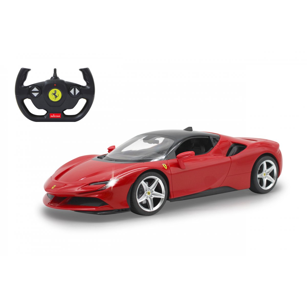 Carro de Controle Remoto Ferrari SF90 Stradale Vermelho 1/24 Maisto