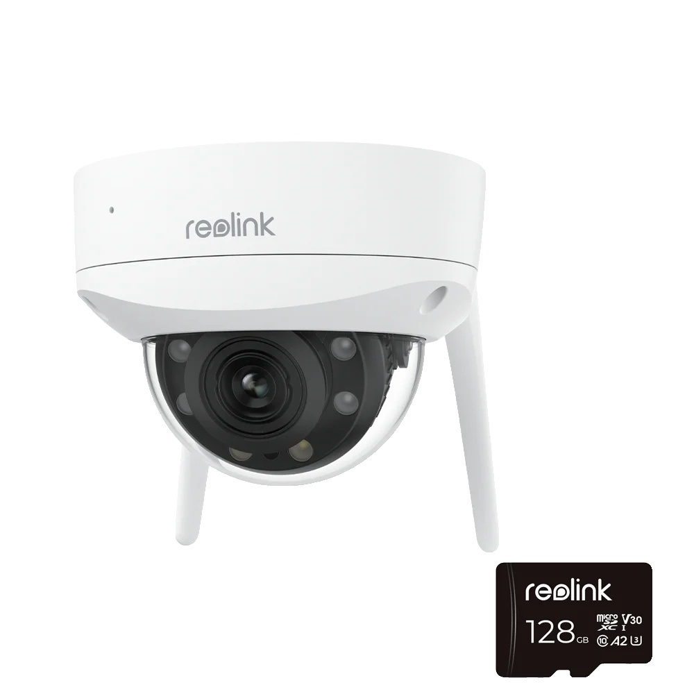 bezpečnostná dome kamera 4K, 5× optický zoom, farebné nočné videnie , 843WA Add 128G