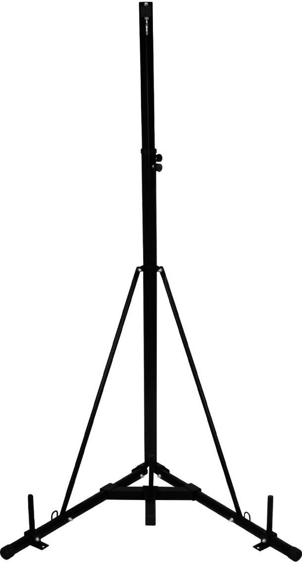 HOMCOM Supporto A Muro Per Sacco Da Boxe – Acciaio Robusto, Carico Max 100 Kg, 360° E Misure 40x64x60-88 Cm