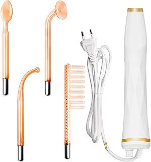 Akhan Hochfrequenzstab Gesicht, Tragbarer Hochfrequenz Gesicht Geräte mit 4 Neon Stab, Tragbares Handgerät Hochfrequenzstab, Gesichtsmassagegeräte zur Hautstraffung für Hautstraffung, Aknebehandlung 174843872