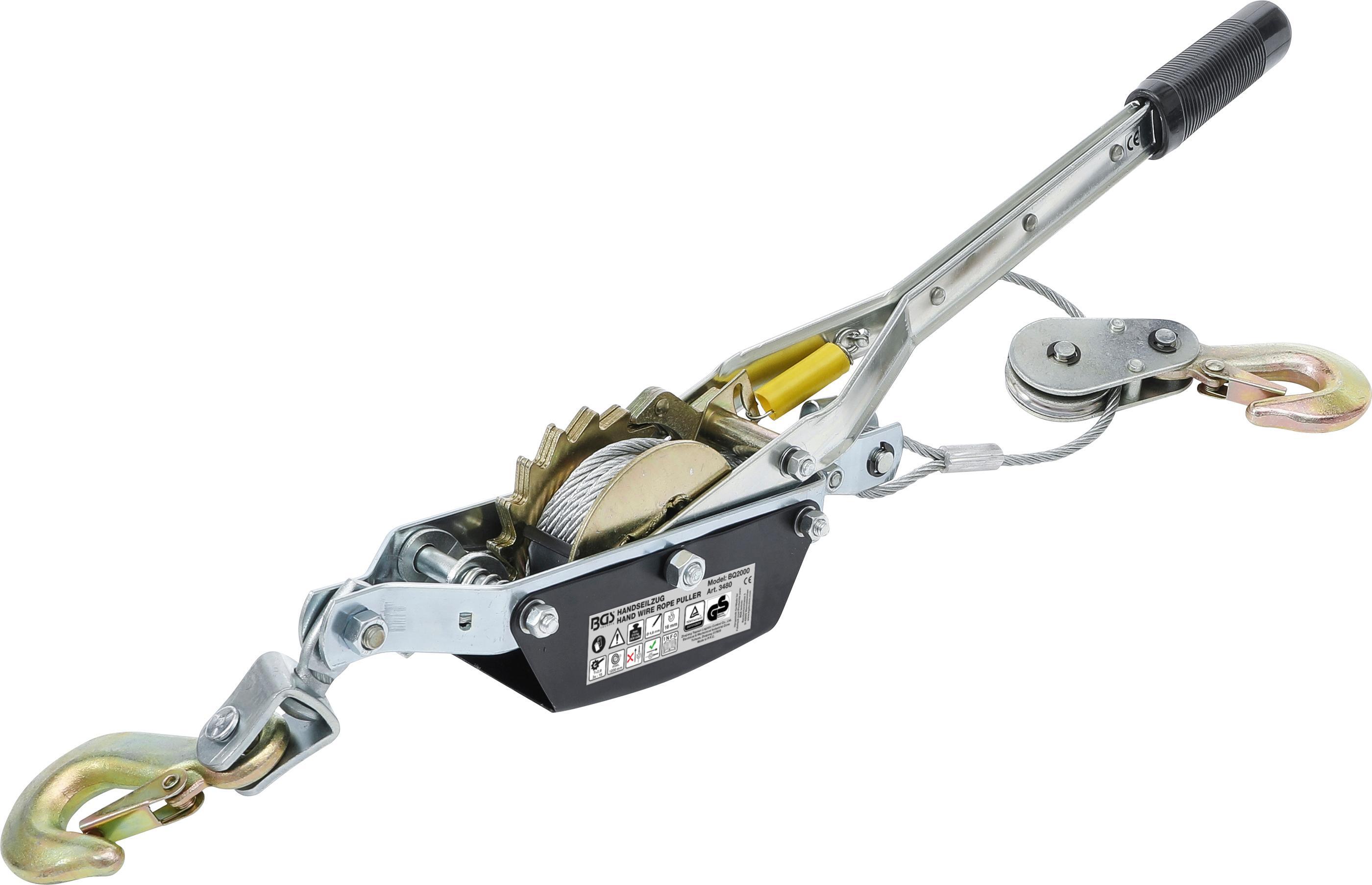 BGS technic BGS 3480 Handseilzug, 500 daN