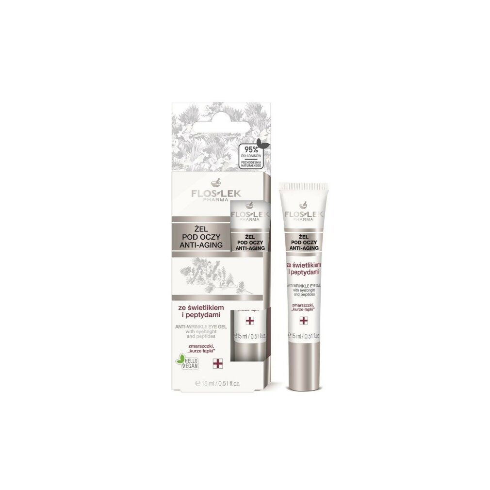Markenlos Floslek Pharma Anti - Aging Anti-Falten Augengel 15ml