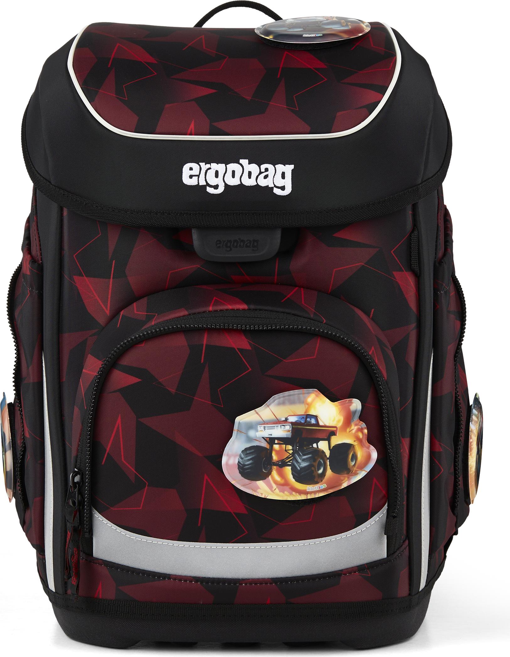 Ergobag Cubo Unaufhaltbär - 5-teiliges Schulranzenset, Farbe:unaufhaltbär, Größe:OS 01510-90394-10-OS