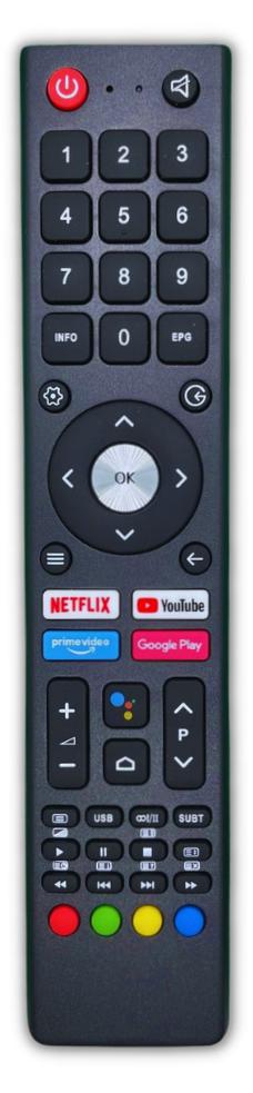 BELIFE Ersatz Fernbedienung CHIQ TV L40G7U | L40H7A | L40H7N | L40H7SX | L42G6F