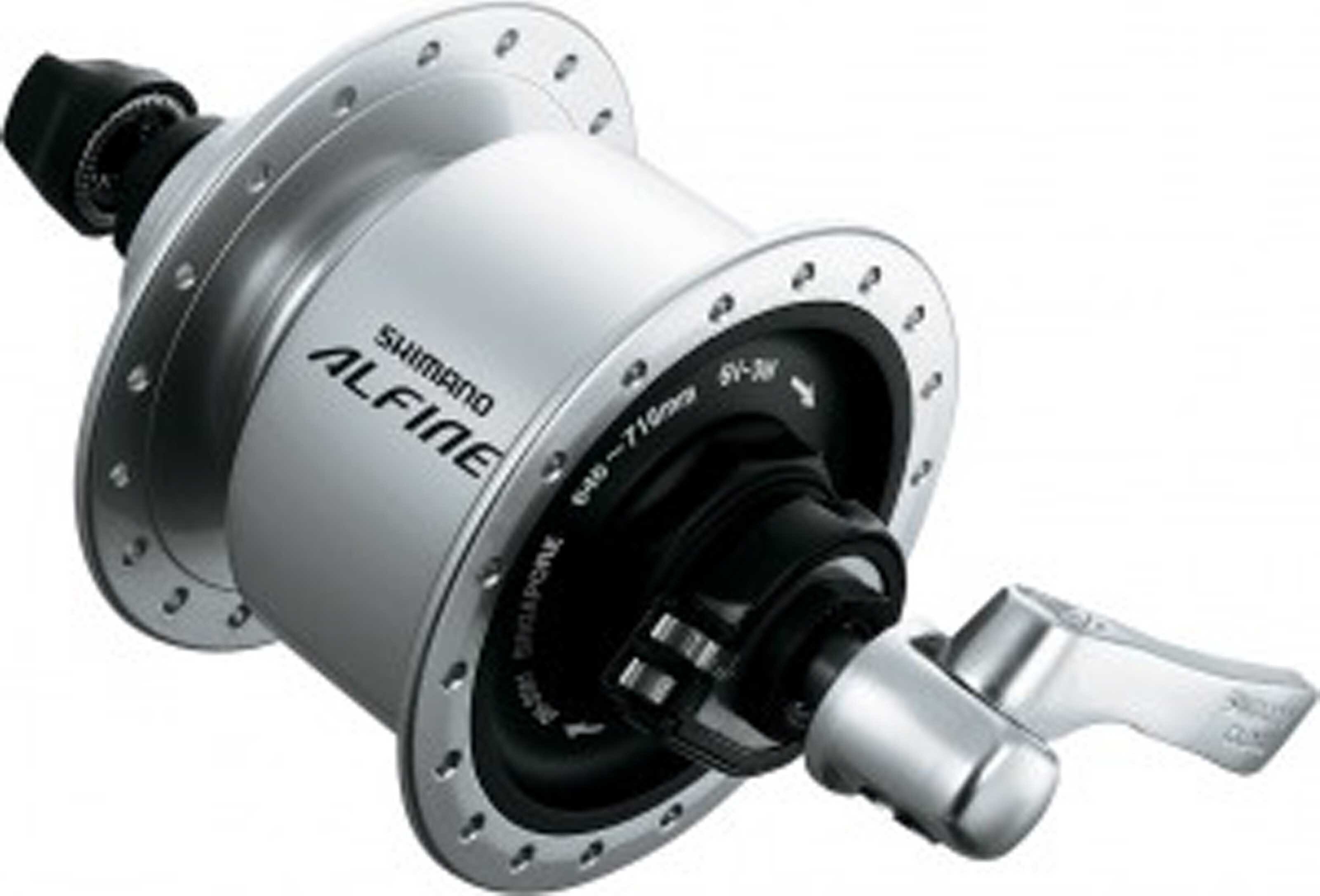SHIMANO Nabendynamo ALFINE DH-S501 Nabendynamo - 6 Volt 3 Watt 36 Loch, Silbe... WBP2091613600