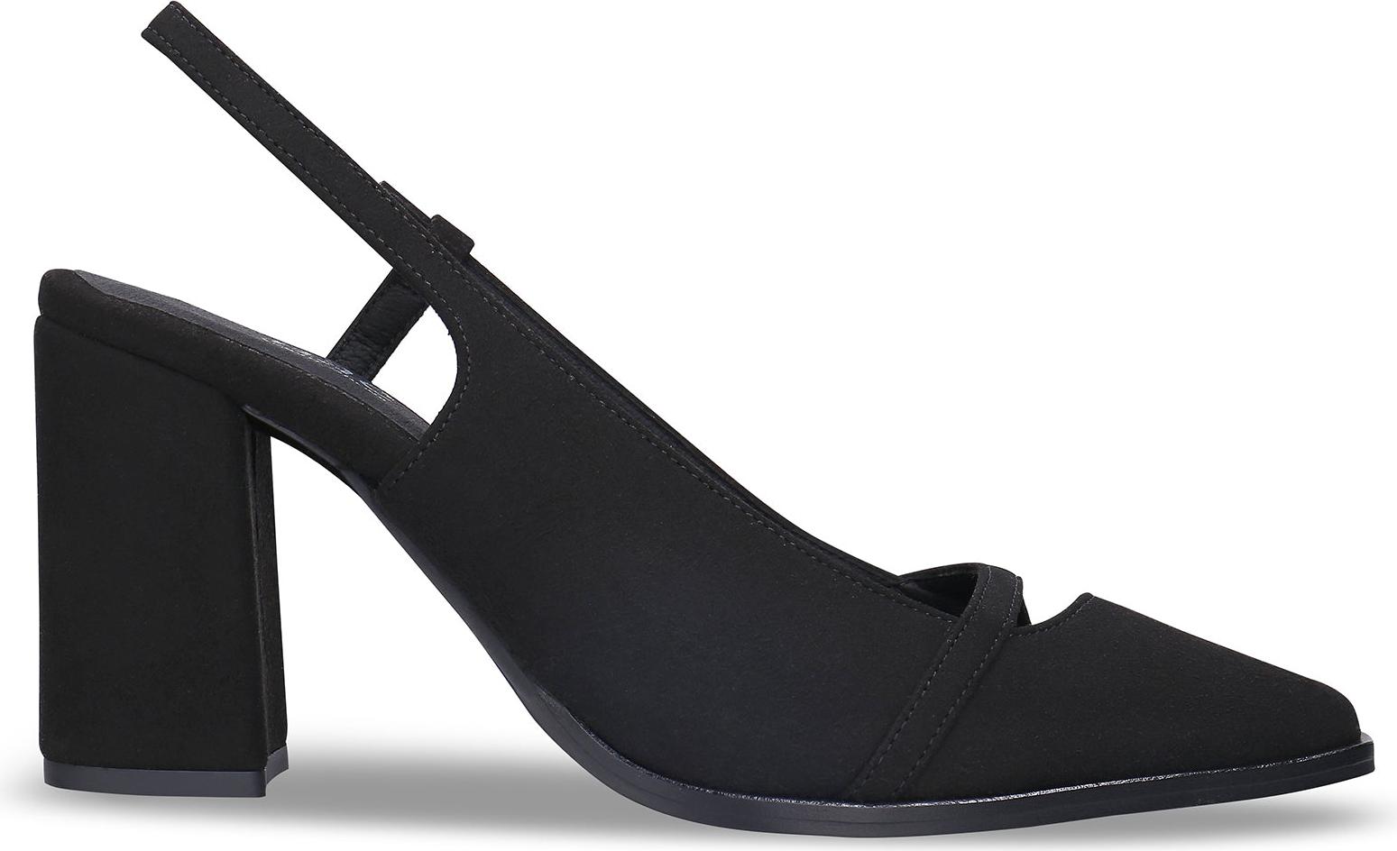Nae Vegan Shoes Ember Schwarz – Vegane High Heels Slingback für Damen | Vegane Schuhe