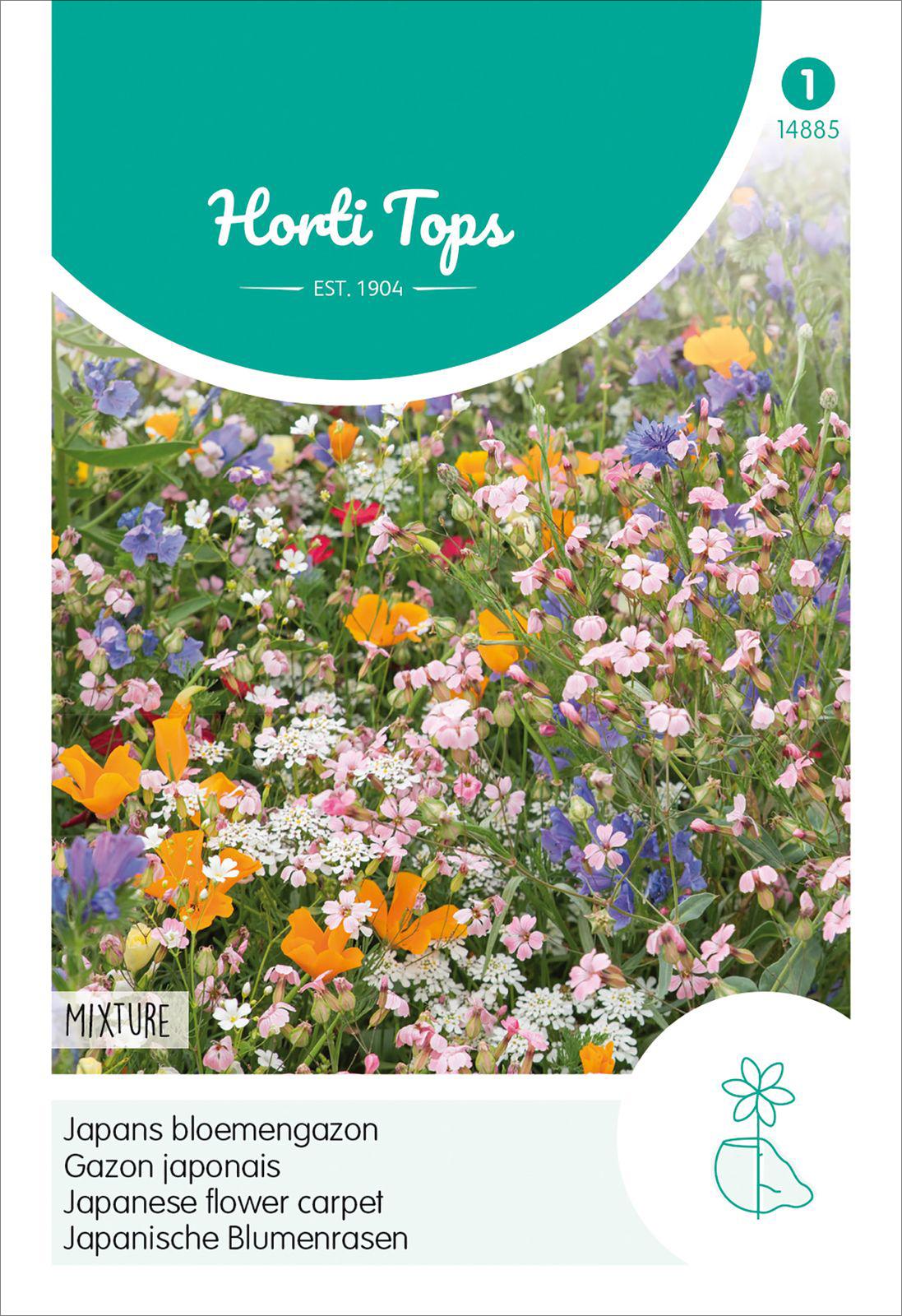 Japanischer Blumenrasen Mischung | Blumensamen von Hortitops 14885-ht