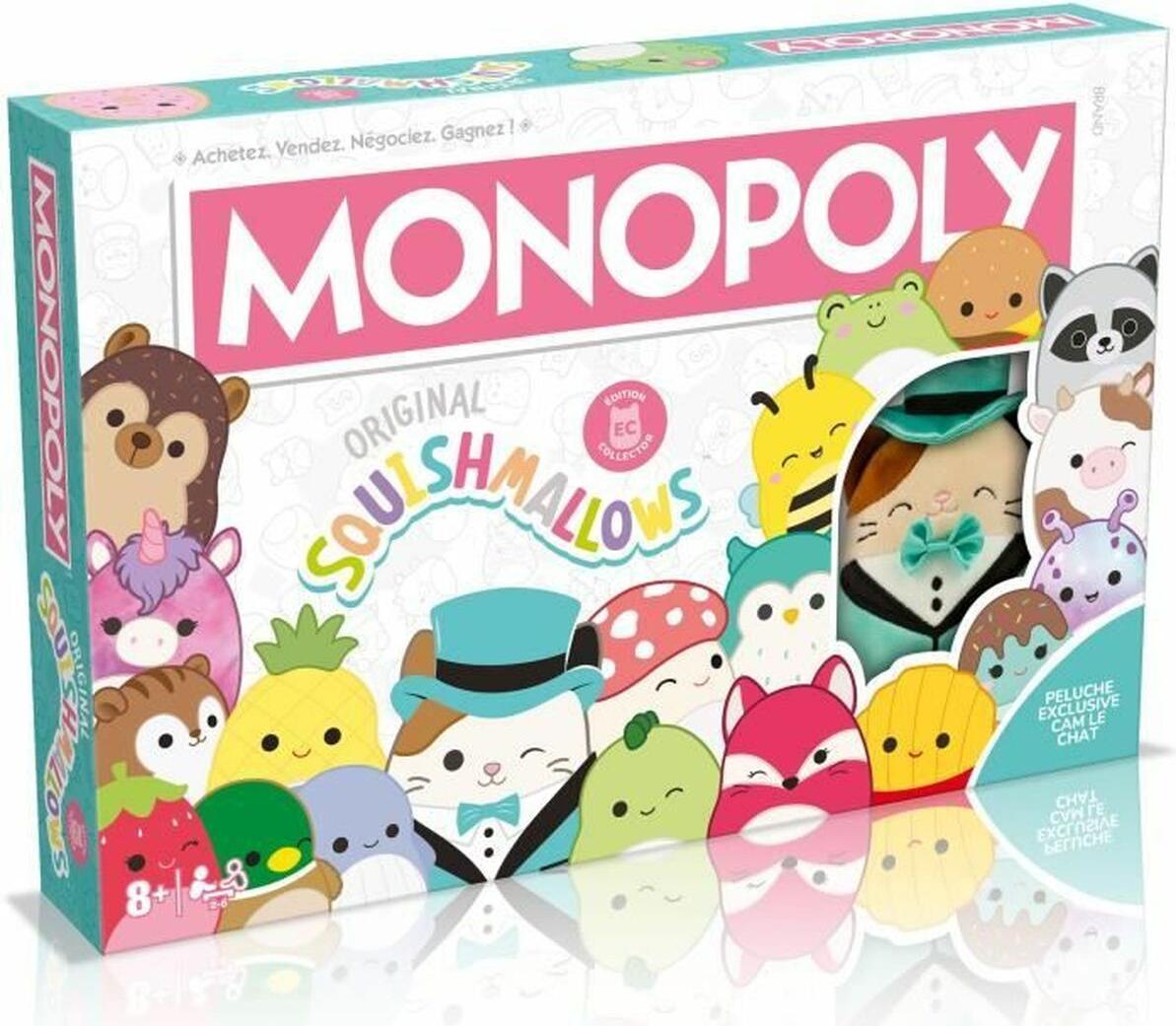 Winning Moves Squishmallows Monopoly Squishmallows Monopoly - squishmallows